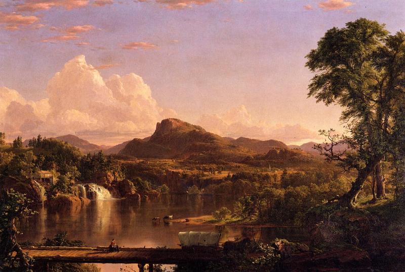 Frederic Edwin Church New England Scenery